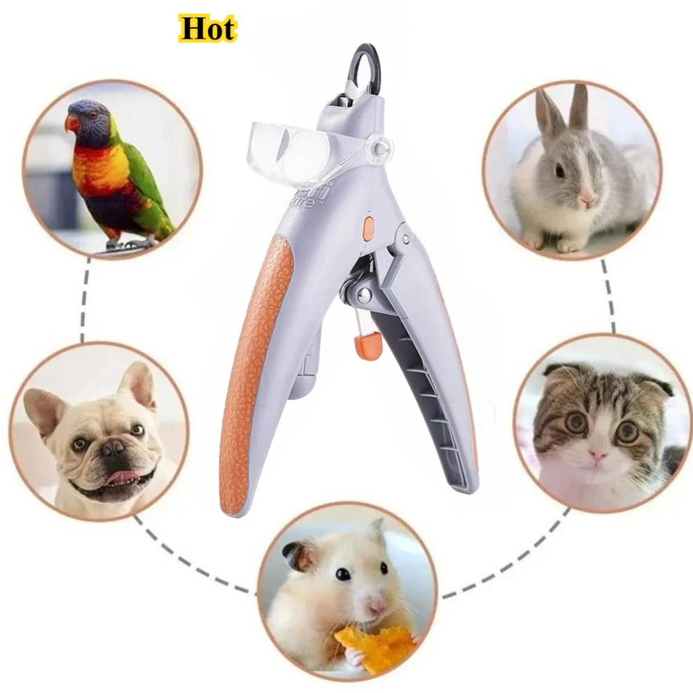 New Professional Pet Nail Clippers With LED Lights Cat and Dog Nail Clipper Tools Nail Clippers Clippers Pet Supplies For Dog
