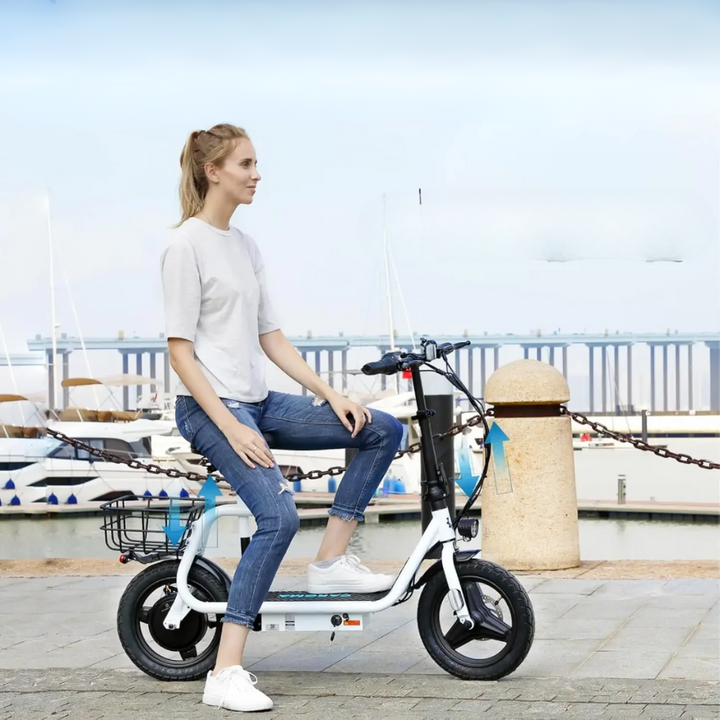 Peak 1200W Electric Scooter Adults, 20 MPH Top Speed 30 Miles Range,Foldable Electric Scooter w/Seat,