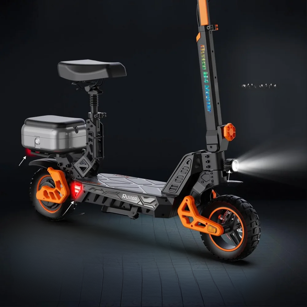 1600W 50-Mile Range Adult Electric Scooter