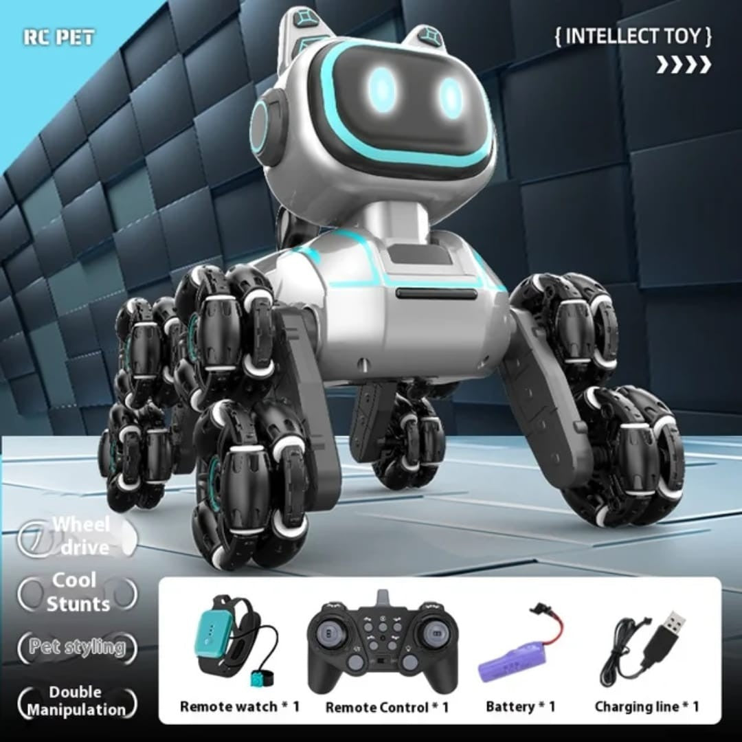 rc gesture dog robot
