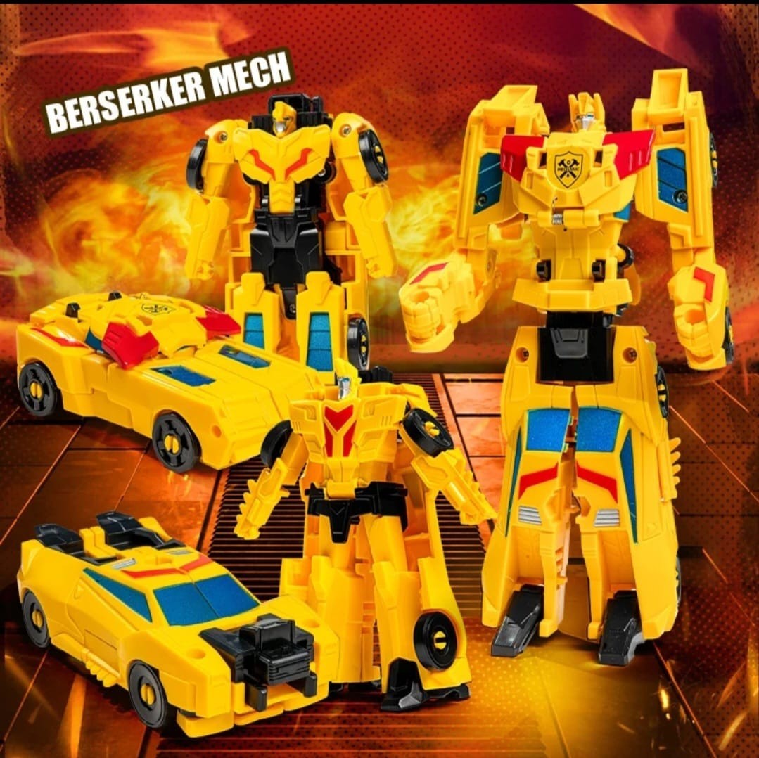 transforming robot car toy 