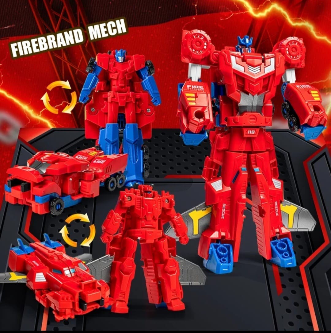 transforming robot car toy 