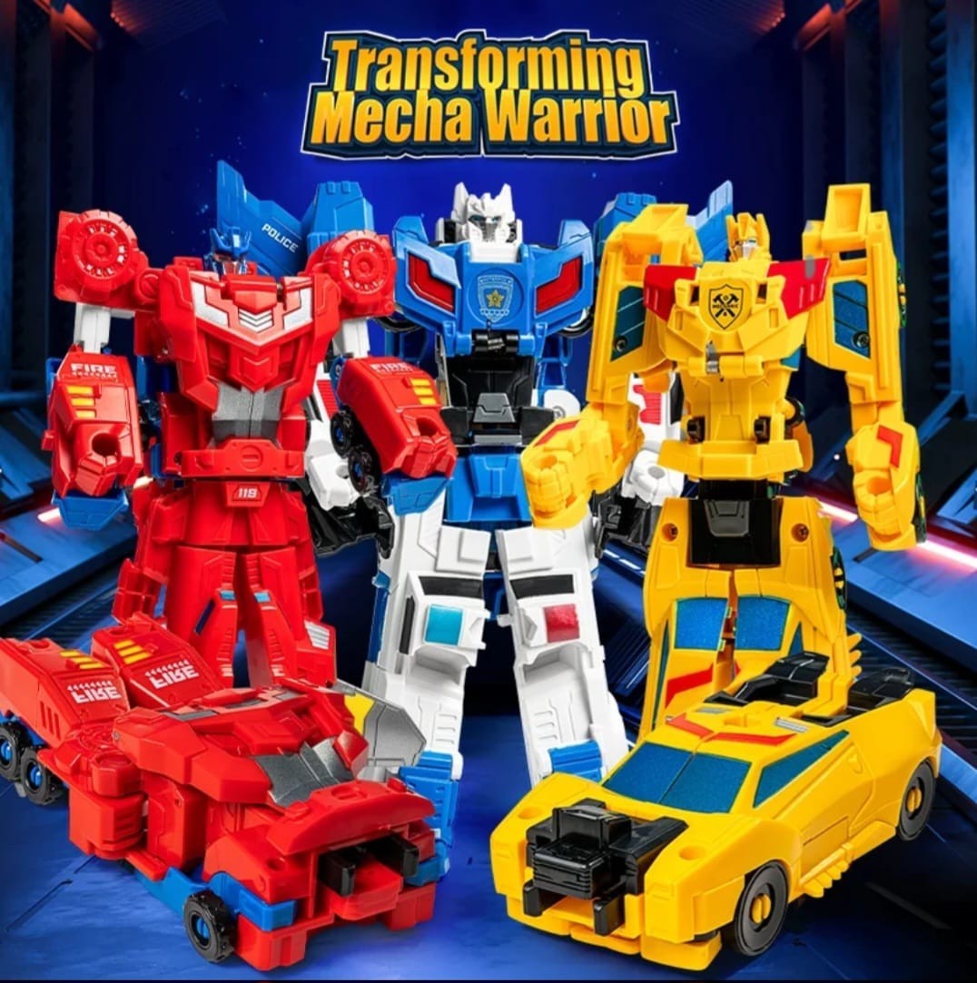 transforming robot car toy 