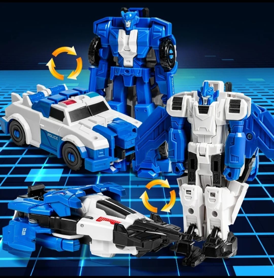 transforming robot car toy 