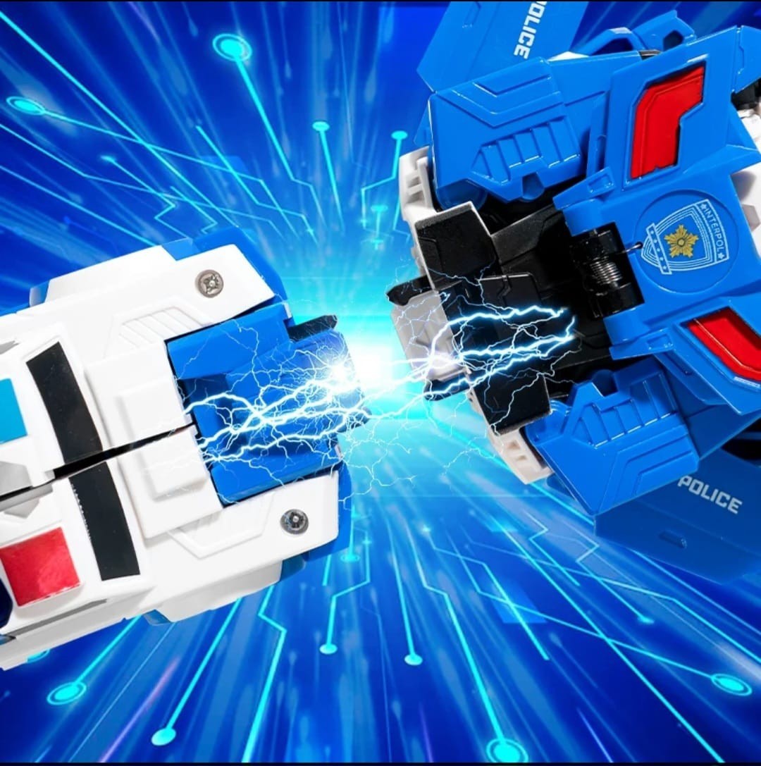 transforming robot car toy 