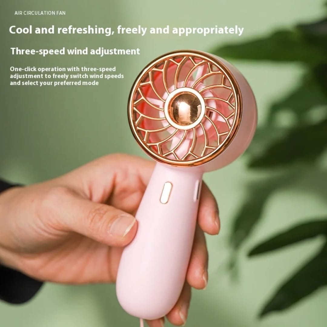 rechargeable handheld mini fan