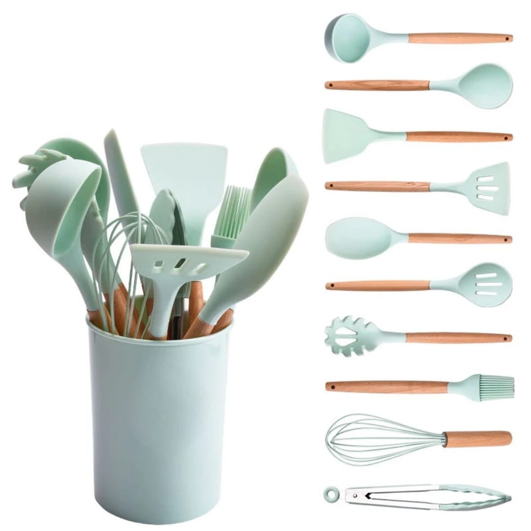 Silicone Kitchen Utensil Set