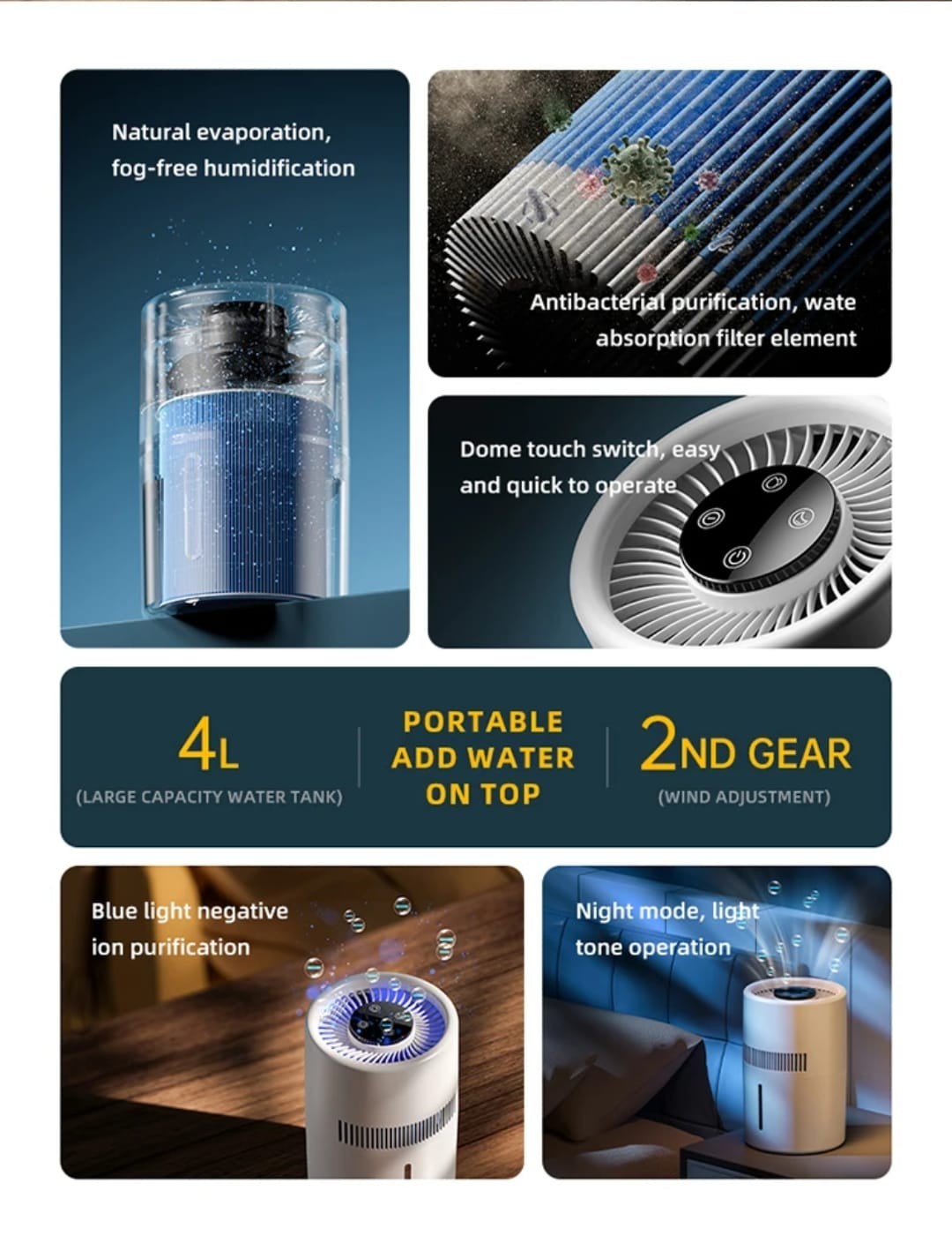 4L Mechanical Humidifier