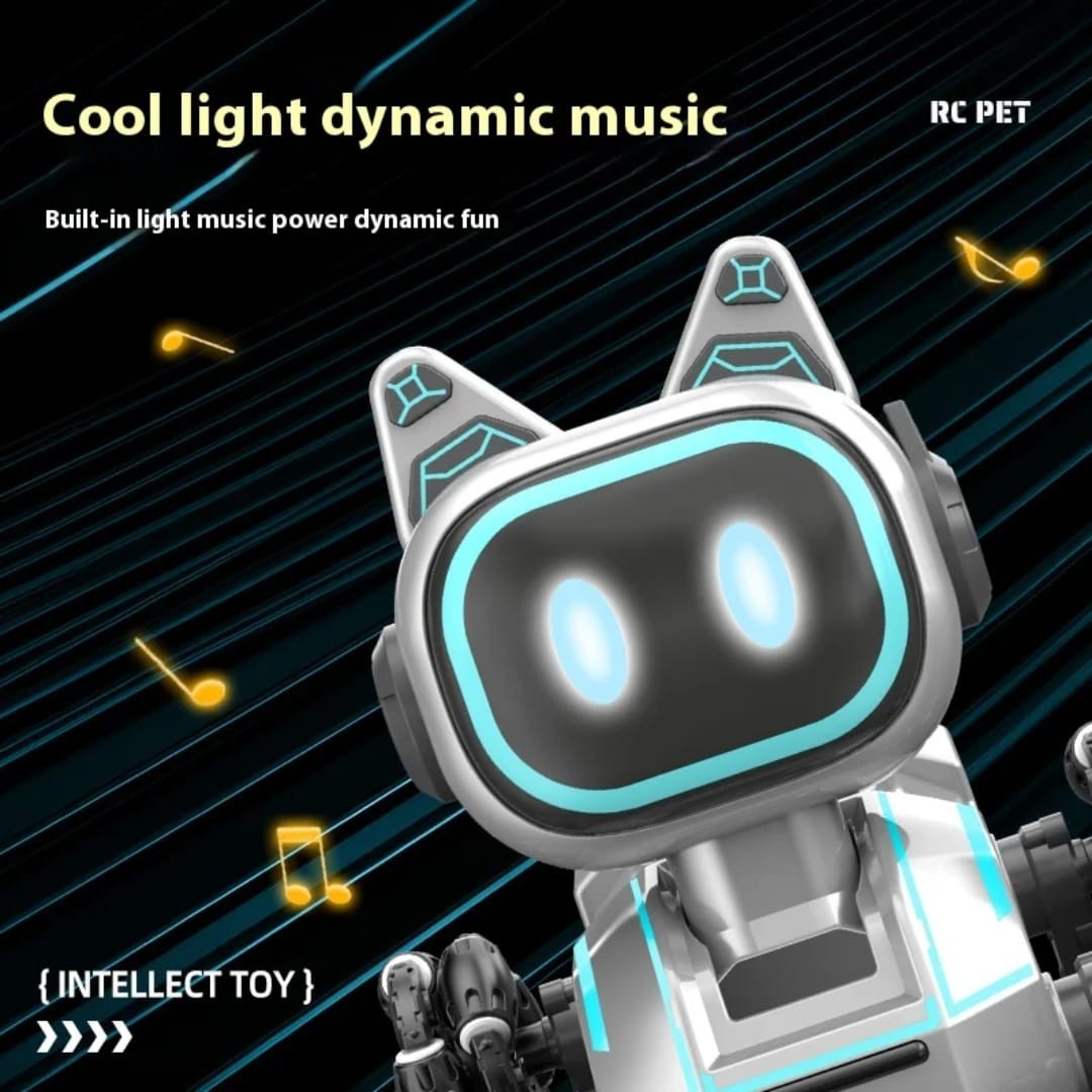 rc gesture dog robot