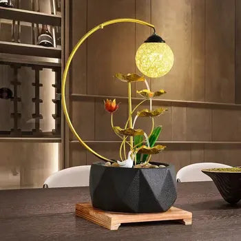 Creative Indoor Waterfall Fountain for Home and Office Decoration