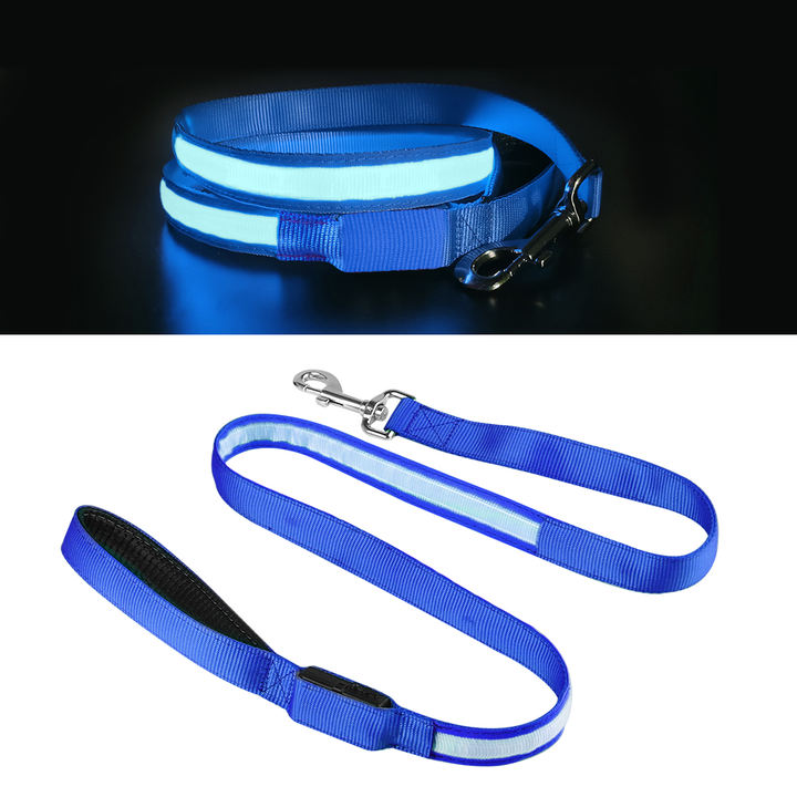 New Design Cool USB Rechargeable LED Flashing Anti-lost Dog Leash