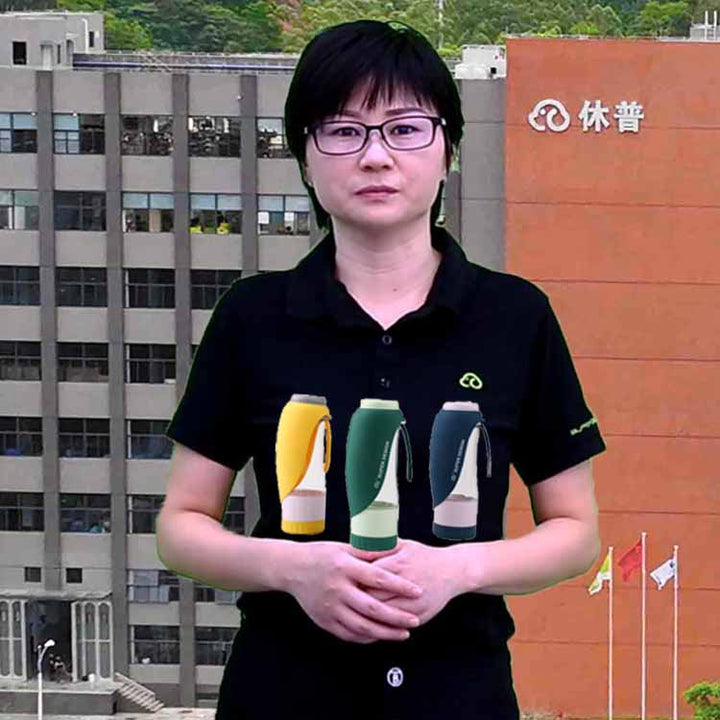 Portable 4 in 1 Dog Water Bottle Feeding Water Pet Dog Outdoor Travel Water Dispenser Feeder