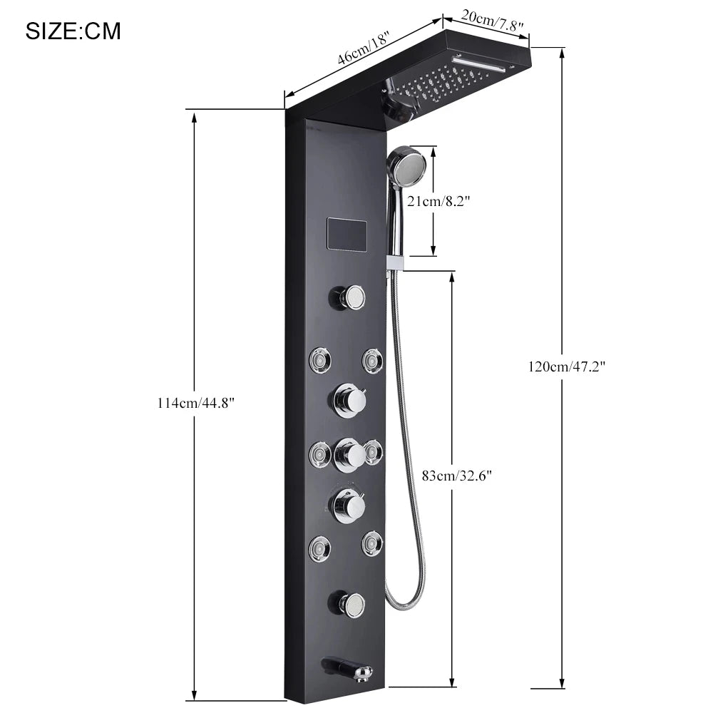 rainfall shower​