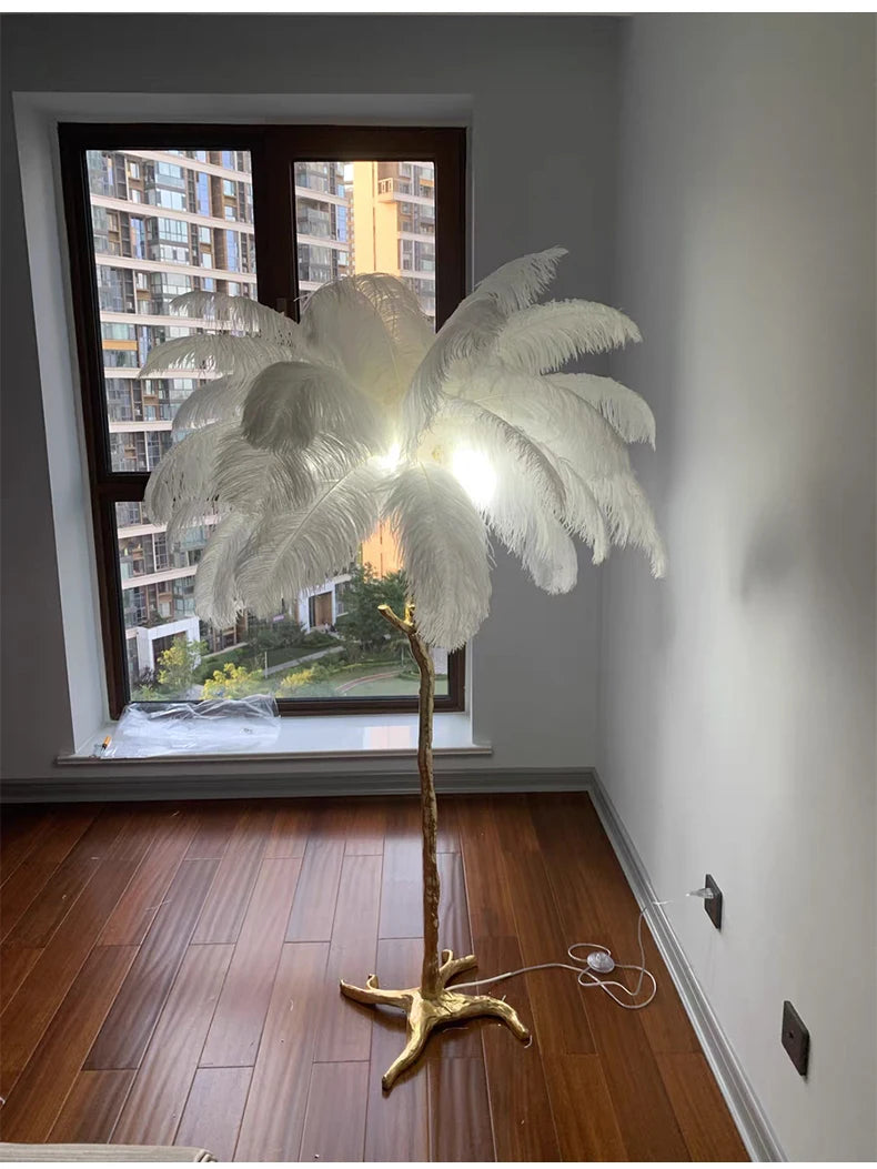 led corner floor lamp