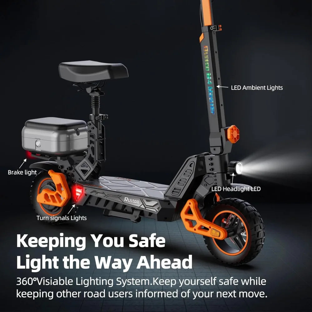 Electric Scooter for Heavy Adults 500lbs