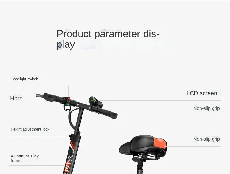 folding electric scooter under 500