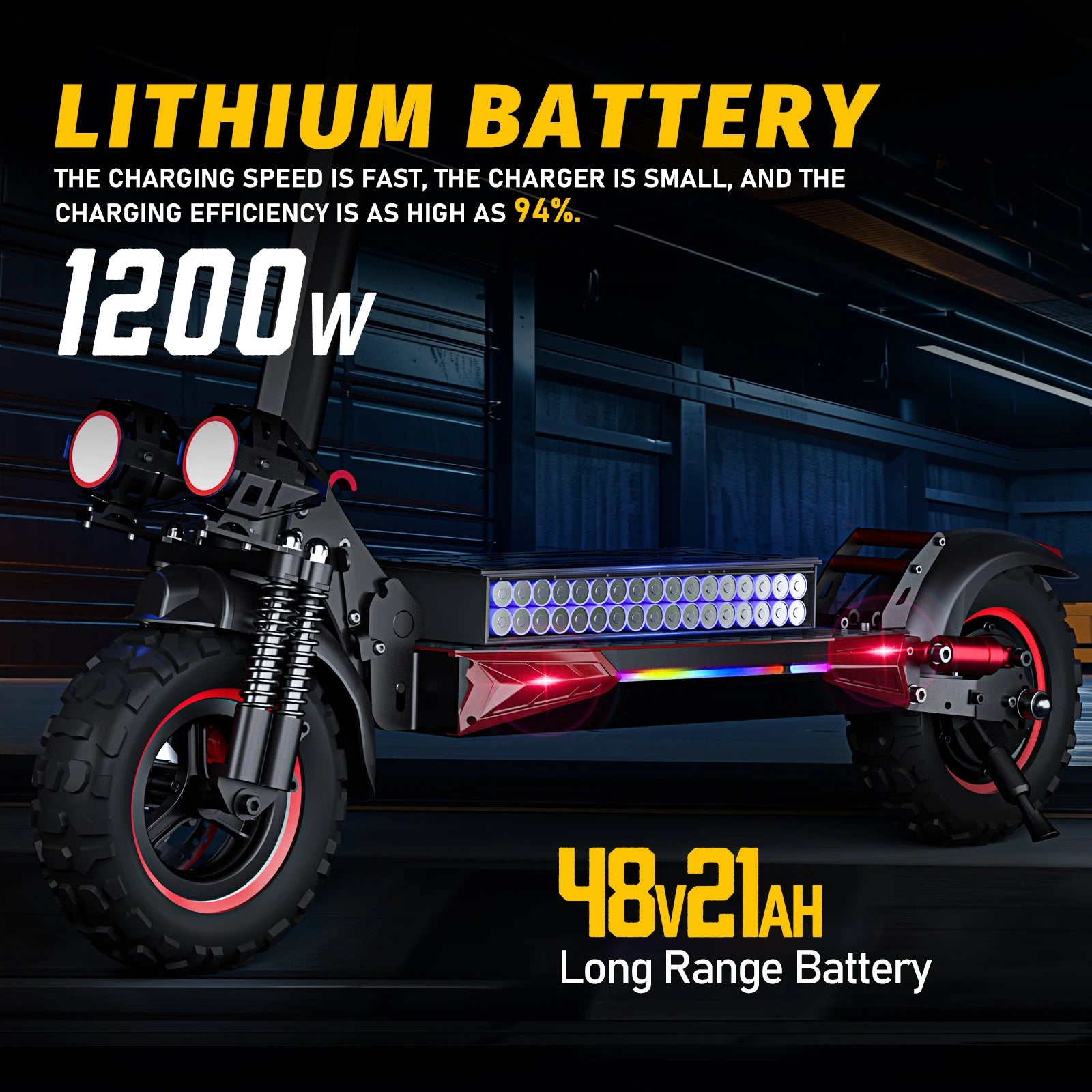 1200W off-road electric scooter