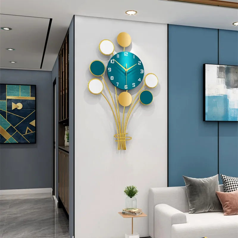 wooden wall clock