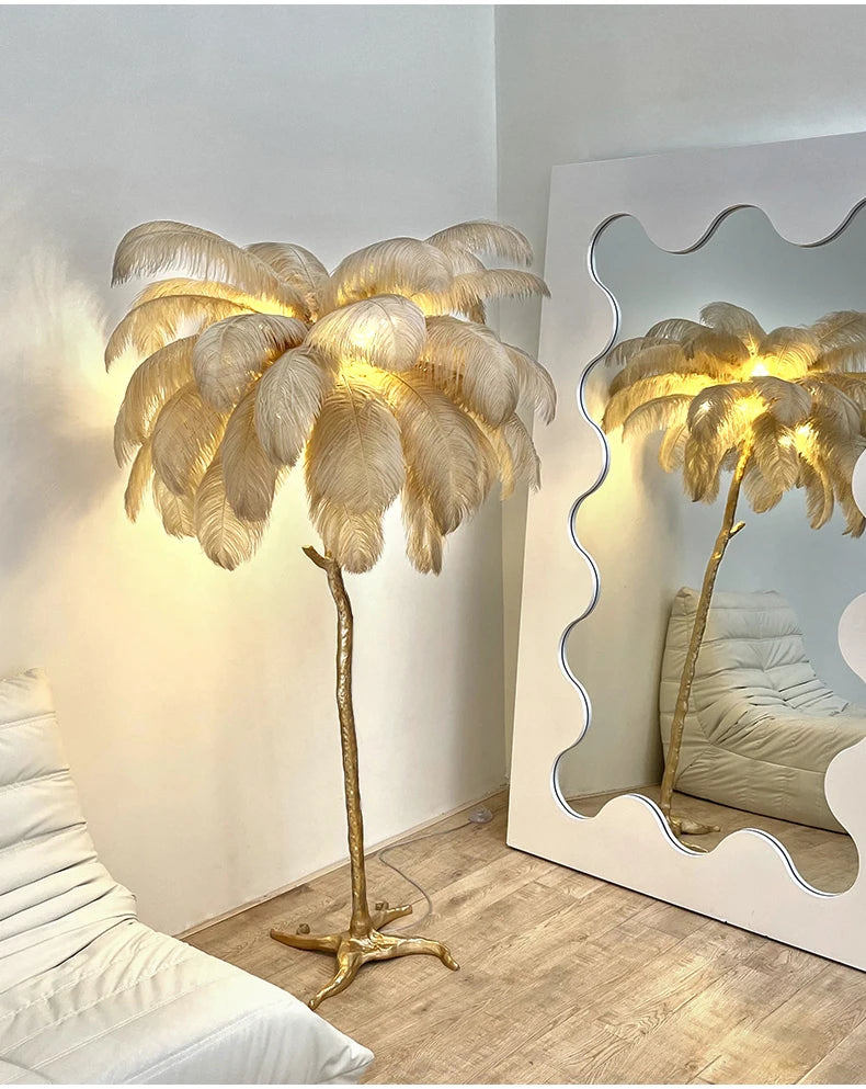 led corner floor lamp