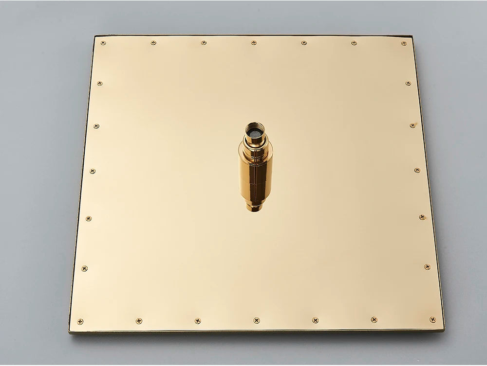 big rainfall shower head
