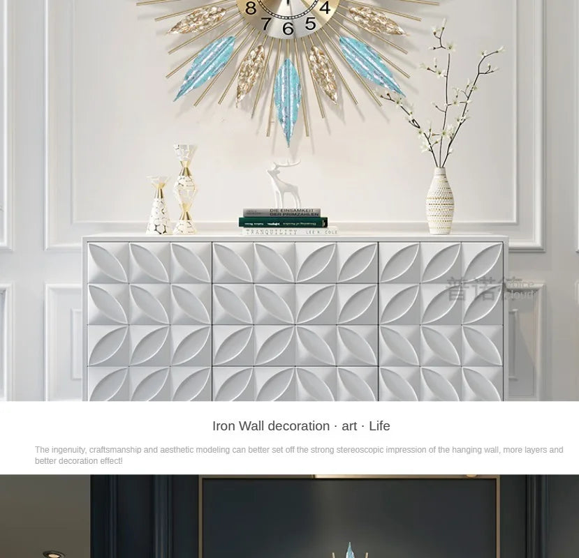 elegant wall clock