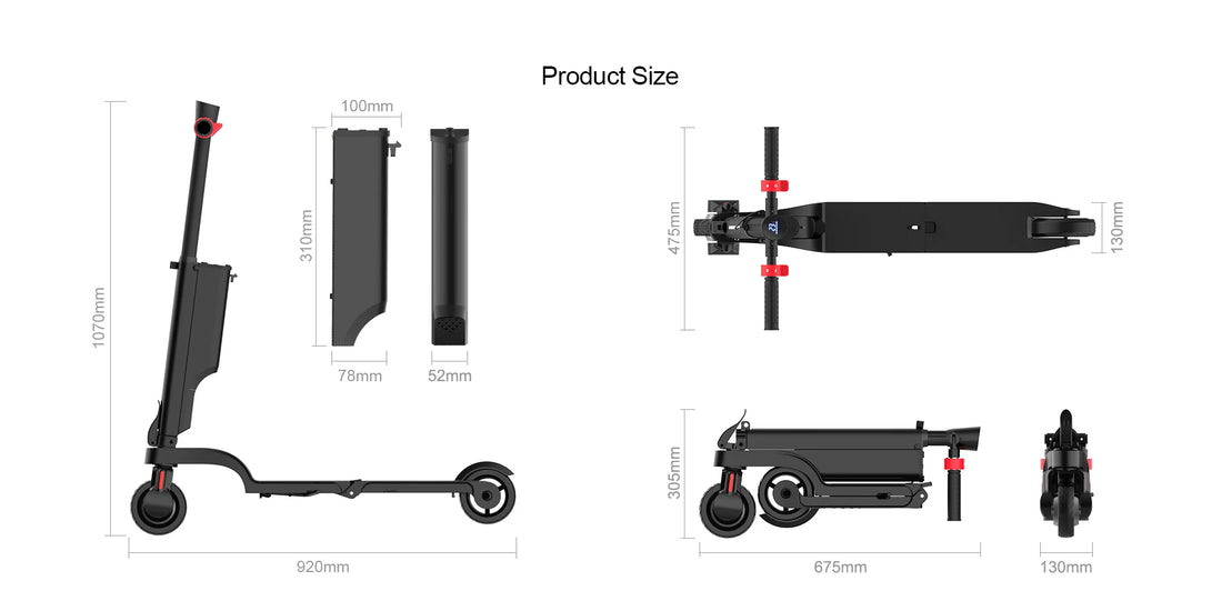 HX X6 electric scooter Foldable 350W 25KM/H Electric scooters 7.5AH 36V E Scooter 5.5 Inch Escooter for Adults