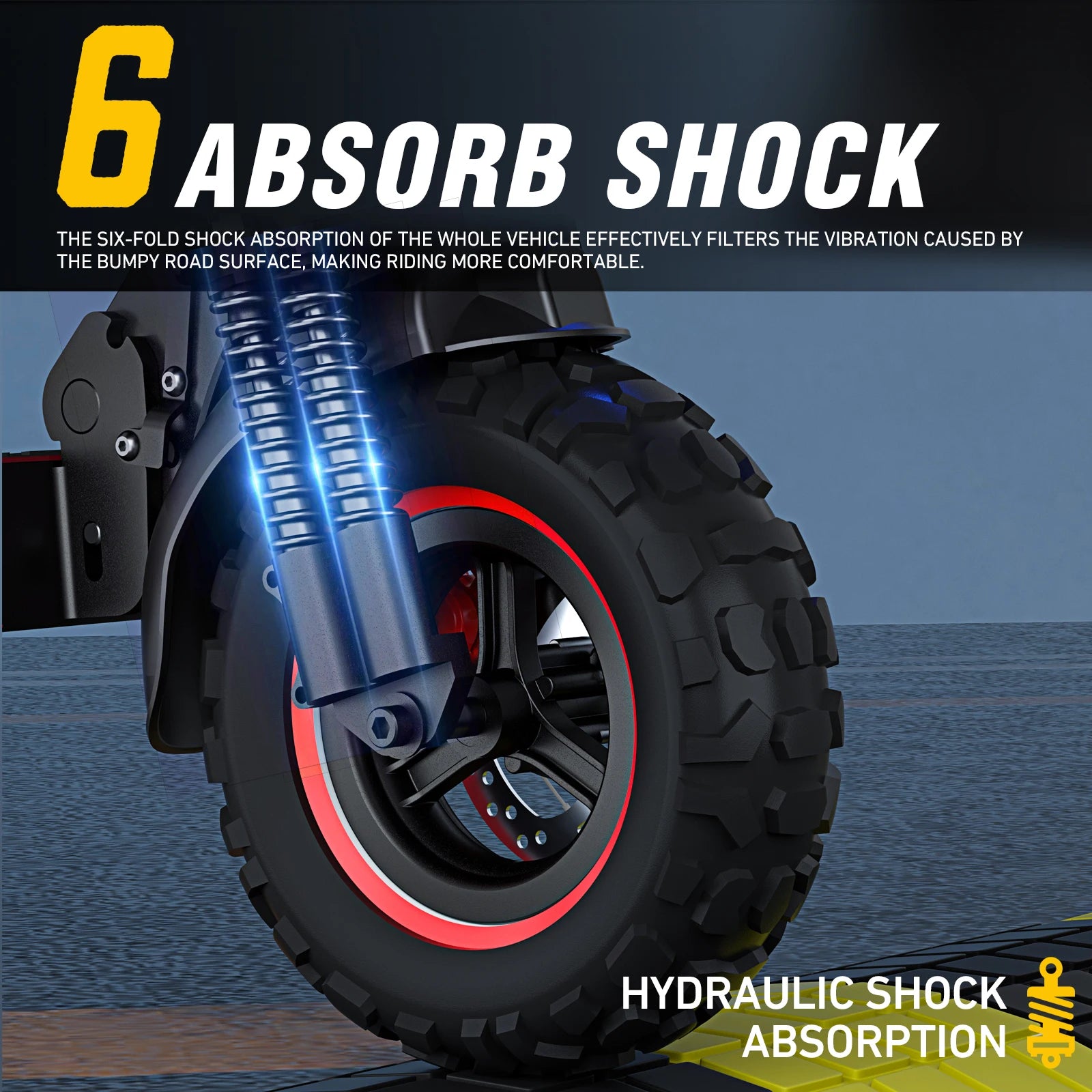 1200W off-road electric scooter