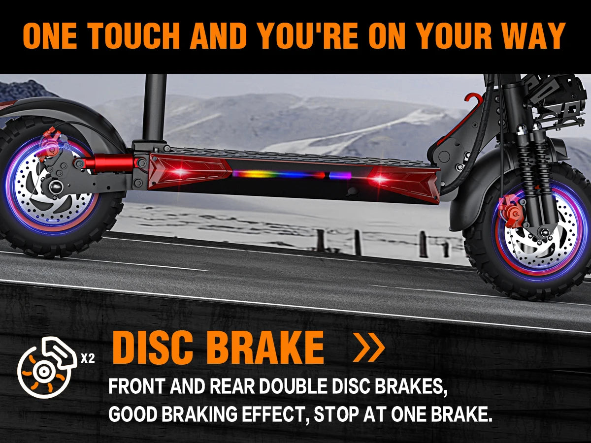 1200W off-road electric scooter