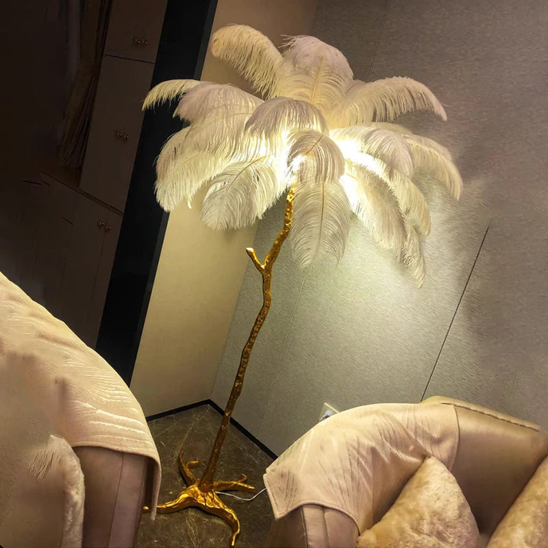 led corner floor lamp