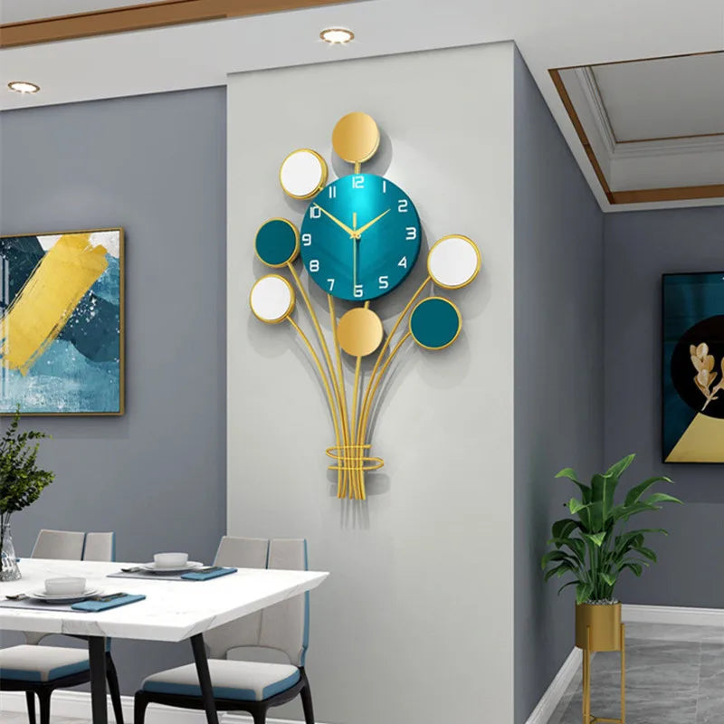 wooden wall clock