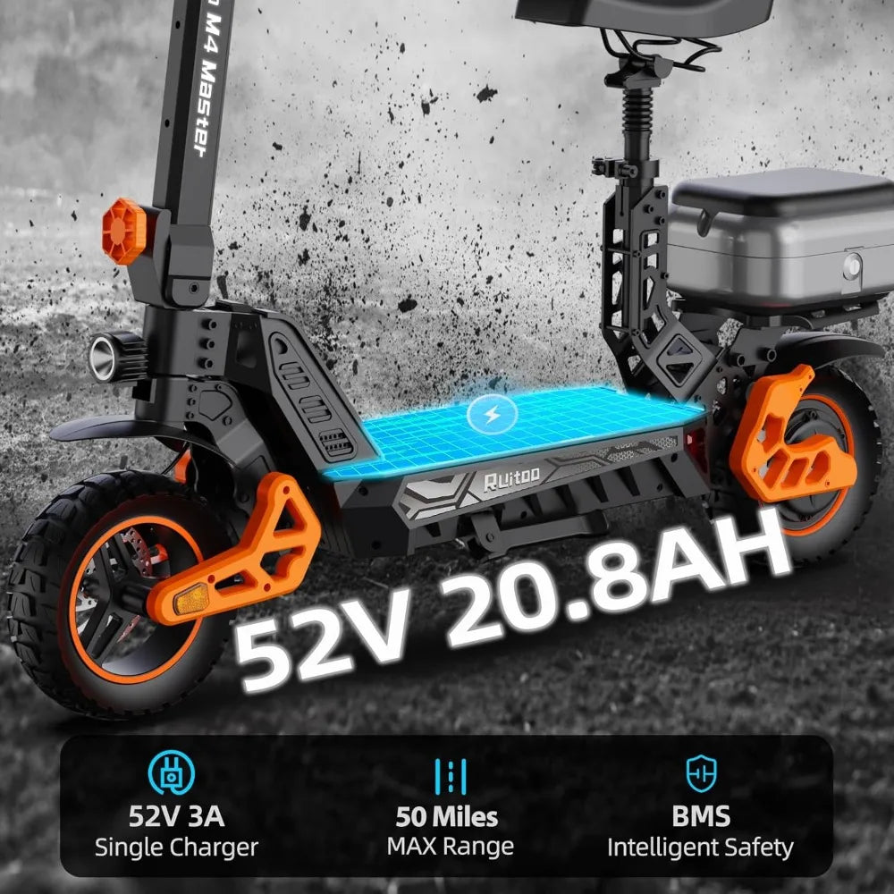 Electric Scooter for Heavy Adults 500lbs