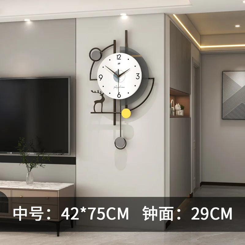 deer wall clock​