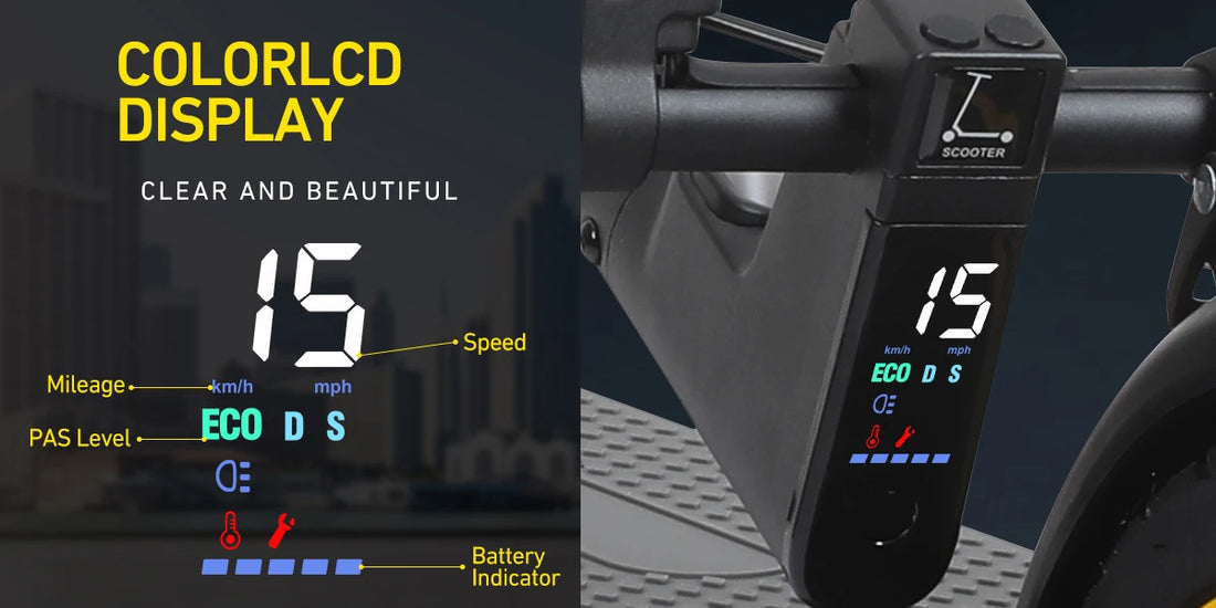 500W Foldable Electric Scooter for Commuting, 10'' Inflatable Tire, 36V 15Ah Battery, Range 35-40km, APP Support E-scooter