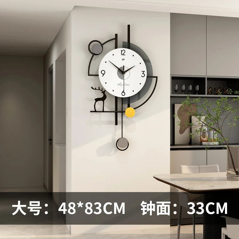 deer wall clock​