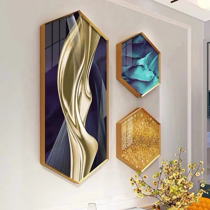 sofa background wall decore
