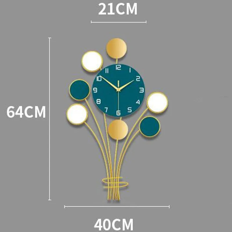 wooden wall clock