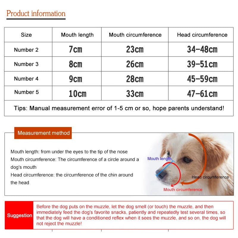 Soft Silicone Big Dog Muzzle Anti-biting Adjustable Muzzles Dogs Harness For Small Medium Large Doberman Bulldog Collar Supplies