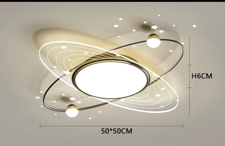 Remote Control LED Moon Ceiling Light