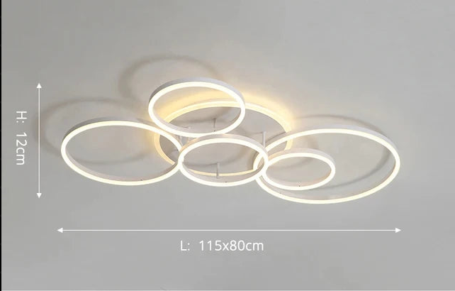 Modern Ring LED Ceiling Light Chandelier