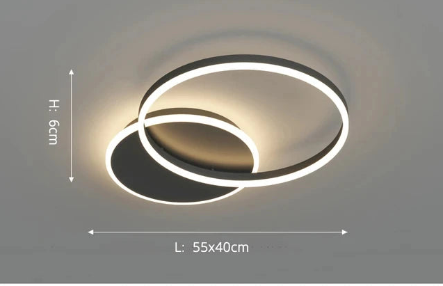 Modern Ring LED Ceiling Light Chandelier