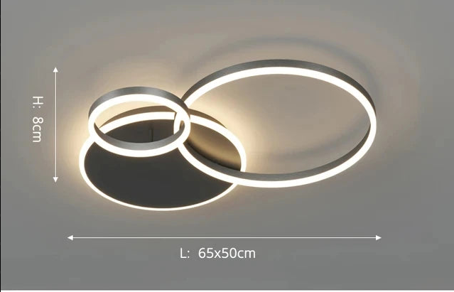 Modern Ring LED Ceiling Light Chandelier