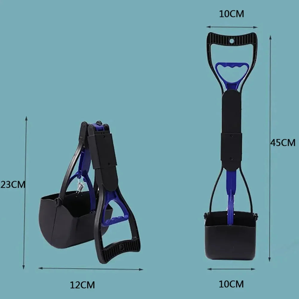 Cleaner Pooper Scooper Pet Dog Long Handle Pet Pooper Scooper Dog Cat Poop Scoop Clean Waste Cleaning Tools Pet garbage bag