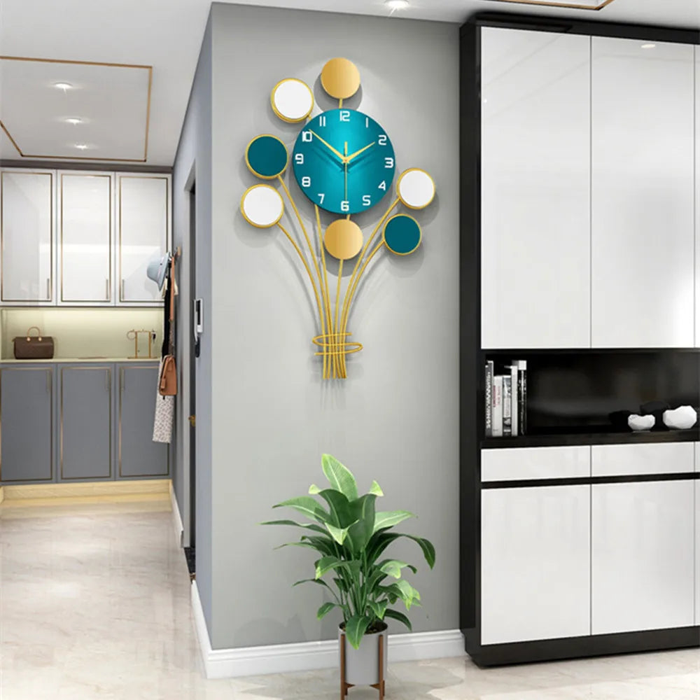 wooden wall clock