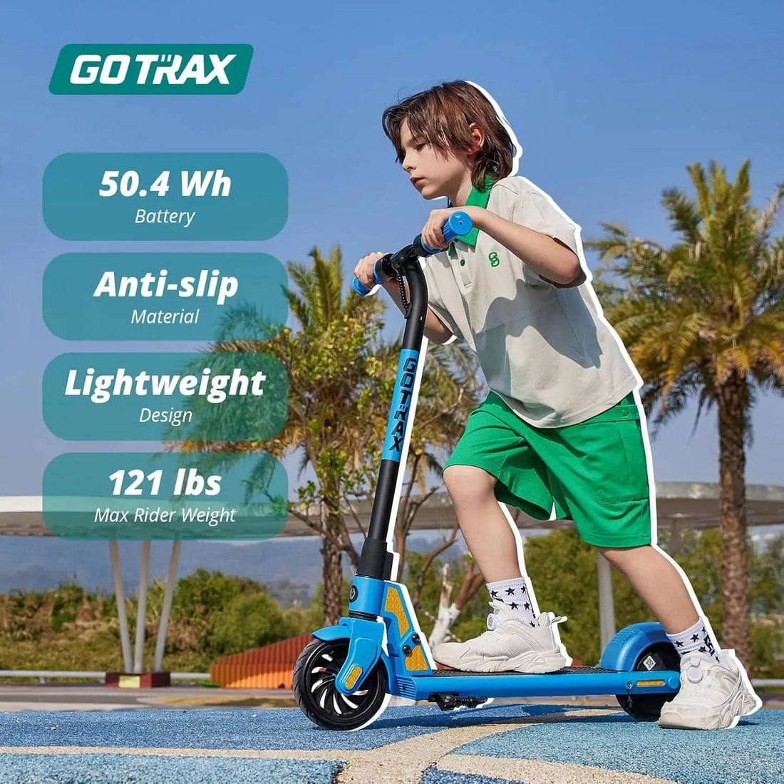 6" Solid Wheels, Max 4 Miles and 7.5 Mph Speed Power by 150W Motor, UL2272 Safety Certification, Lightweight Electric