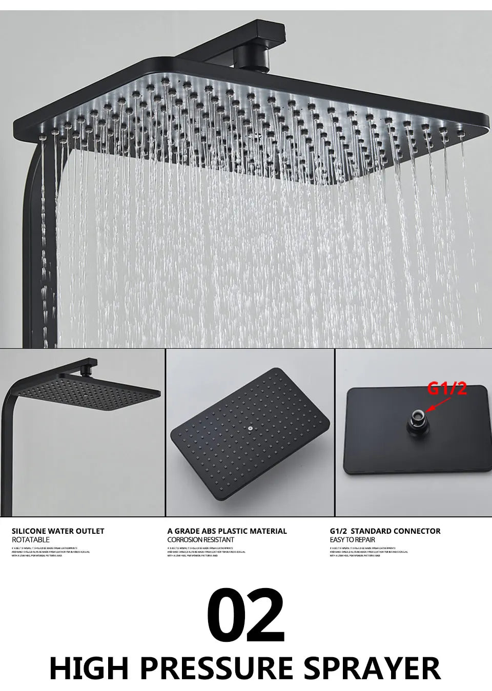 thermostatic shower​