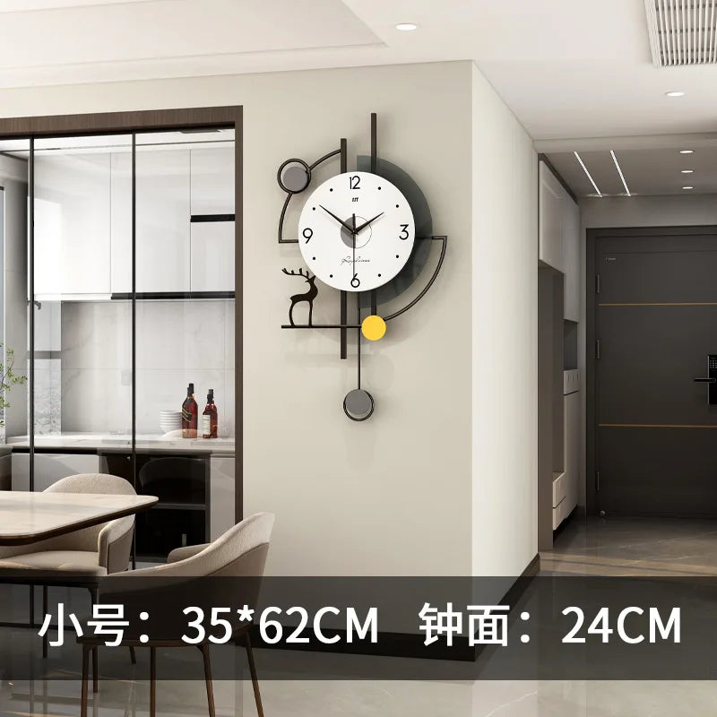 deer wall clock​