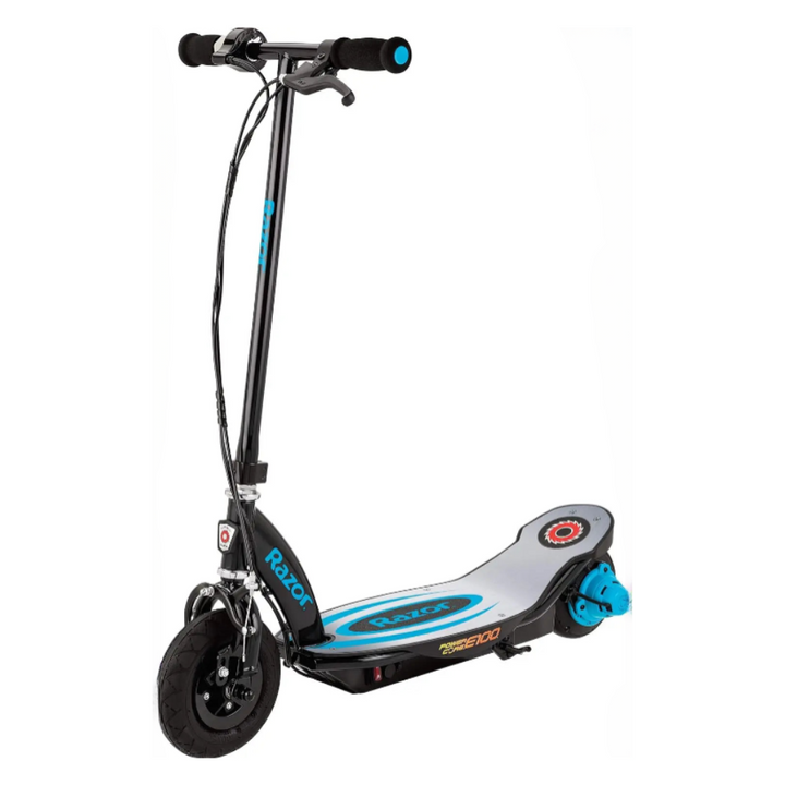 Core E100 Electric Scooter for Kids Ages 8+ - 100w Hub Motor, 8" Pneumatic Tire, Up to 11 mph and 60 min Ride Time