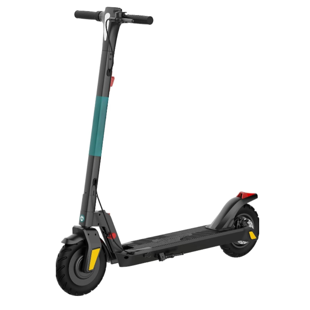 Electric Scooter, 10" Pneumatic Tire, Max 18/38 Mile, Max 20Mph Speed, All Aluminum Body and Headlight Taillight for Adult