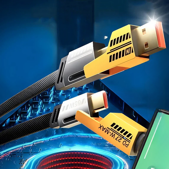 100W 4-in-1 PD Fast Charging Cable