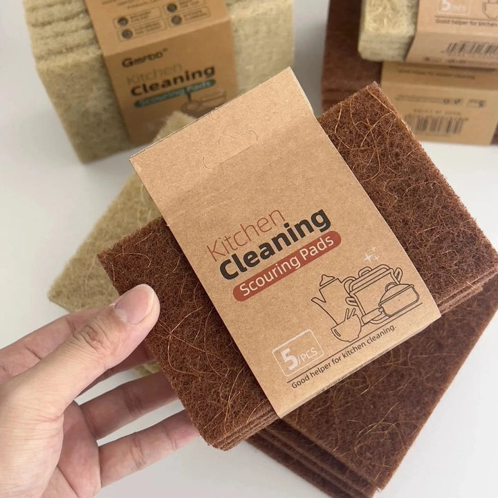 Eco-Friendly Coconut Fiber Kitchen Scouring Pads
